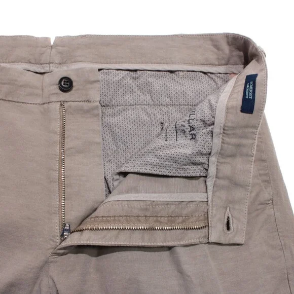 Peter Millar NWT Chinos / Casual Pants Size 34 US Tailored Fit Somerset in Beige